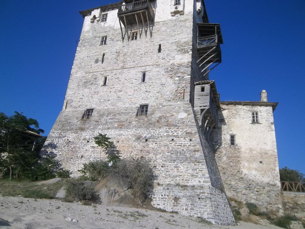 Athos Guest House Pansion Uranopoli Exteriér fotografie